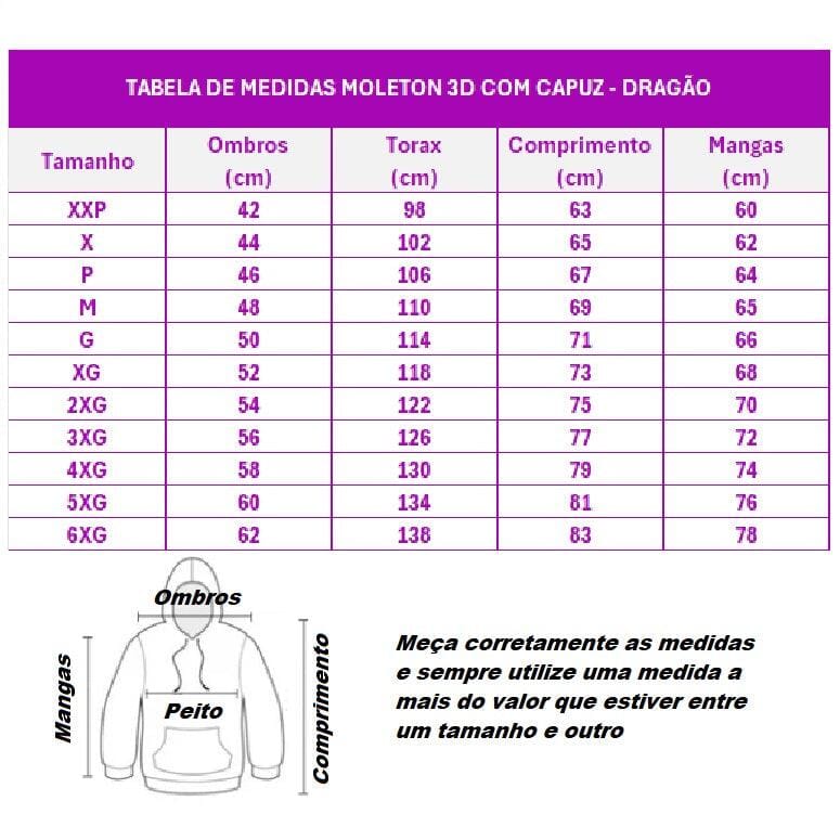 Moleton 3D com Capuz - Dragão Chines Acessorio masculino 009 - moleton dragao Loja da Dryka 