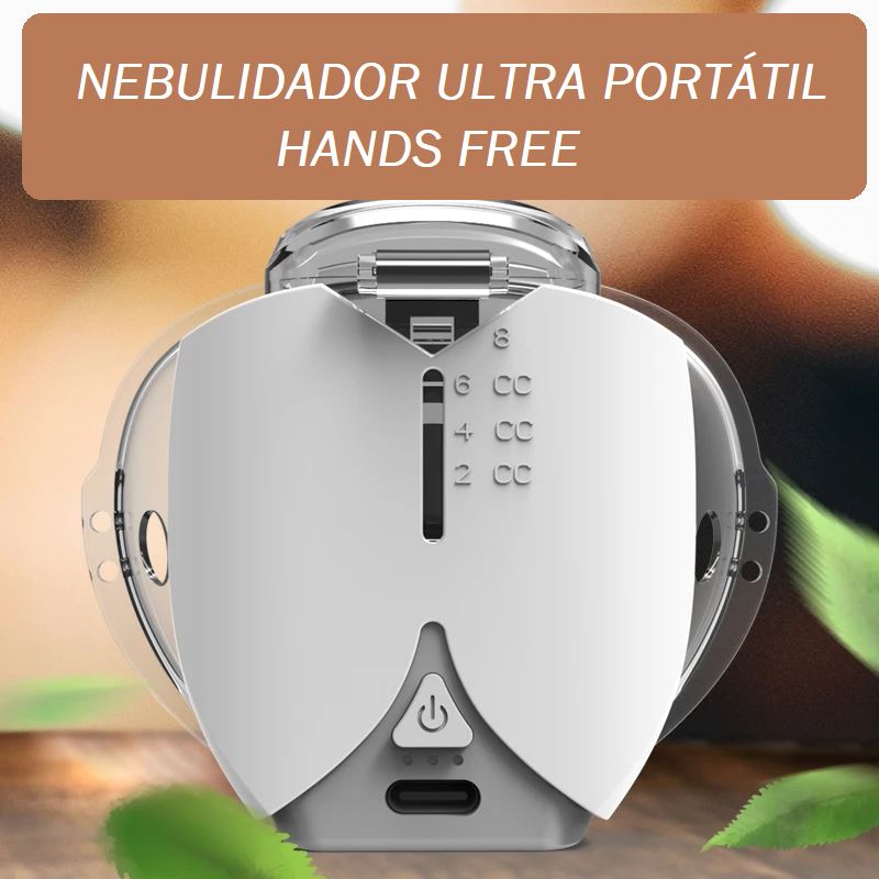 Nebulizador Ultra Portátil - Hands Free bem estar 026 Loja da Dryka 