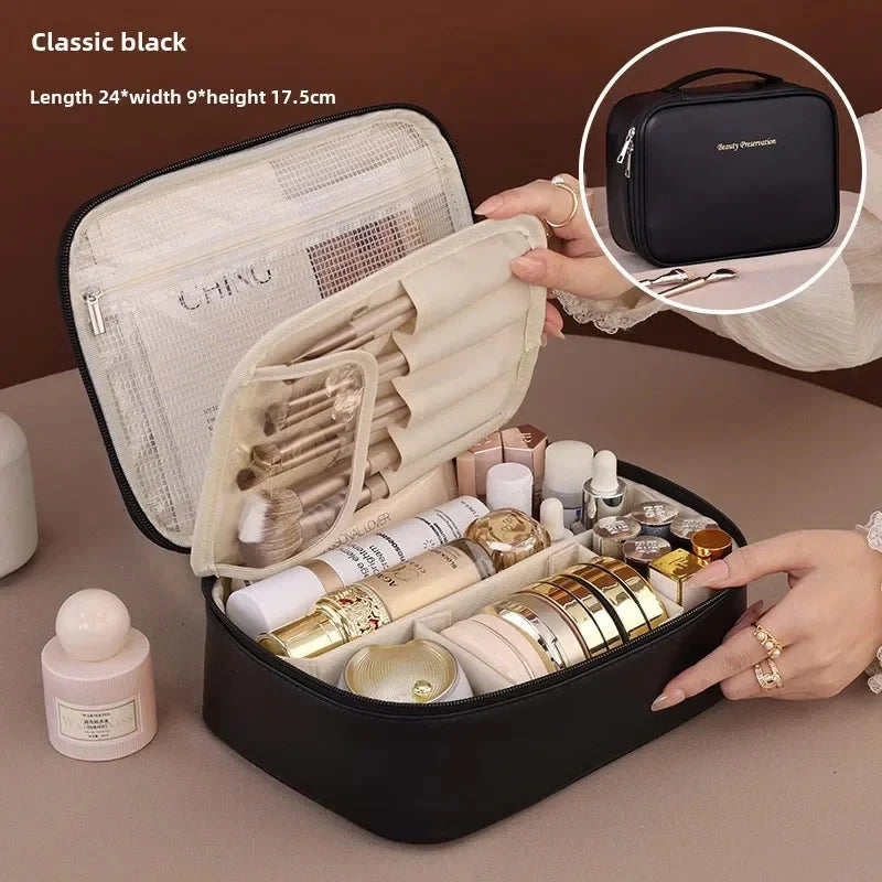 Necessaire de Maquiagem - Luxe Case Necessaire de Maquiagem - Luxe Case Loja da Dryka Preta 