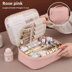 Necessaire de Maquiagem - Luxe Case Necessaire de Maquiagem - Luxe Case Loja da Dryka Rosa 