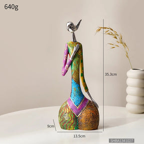 Nordic Style Creative Abstract Home Decoration Figure Sculpture Living Room Modern Art Figurine Desk Decoration Christmas Gifts Loja da Dryka SHBA1341027 