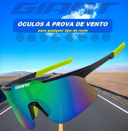 Óculos De Ciclismo Polarizado Giant - Street Run óculos de sol 022 Loja da Dryka 