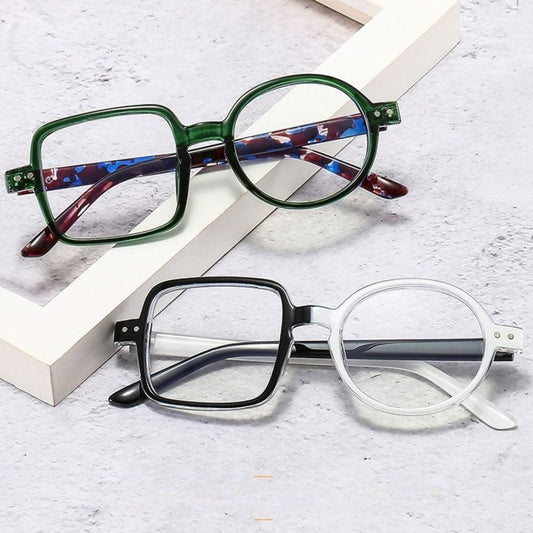 Óculos de Grau Assimétrico Vintage Unissex - SQRD oculos de grau SQRD Loja da Dryka 