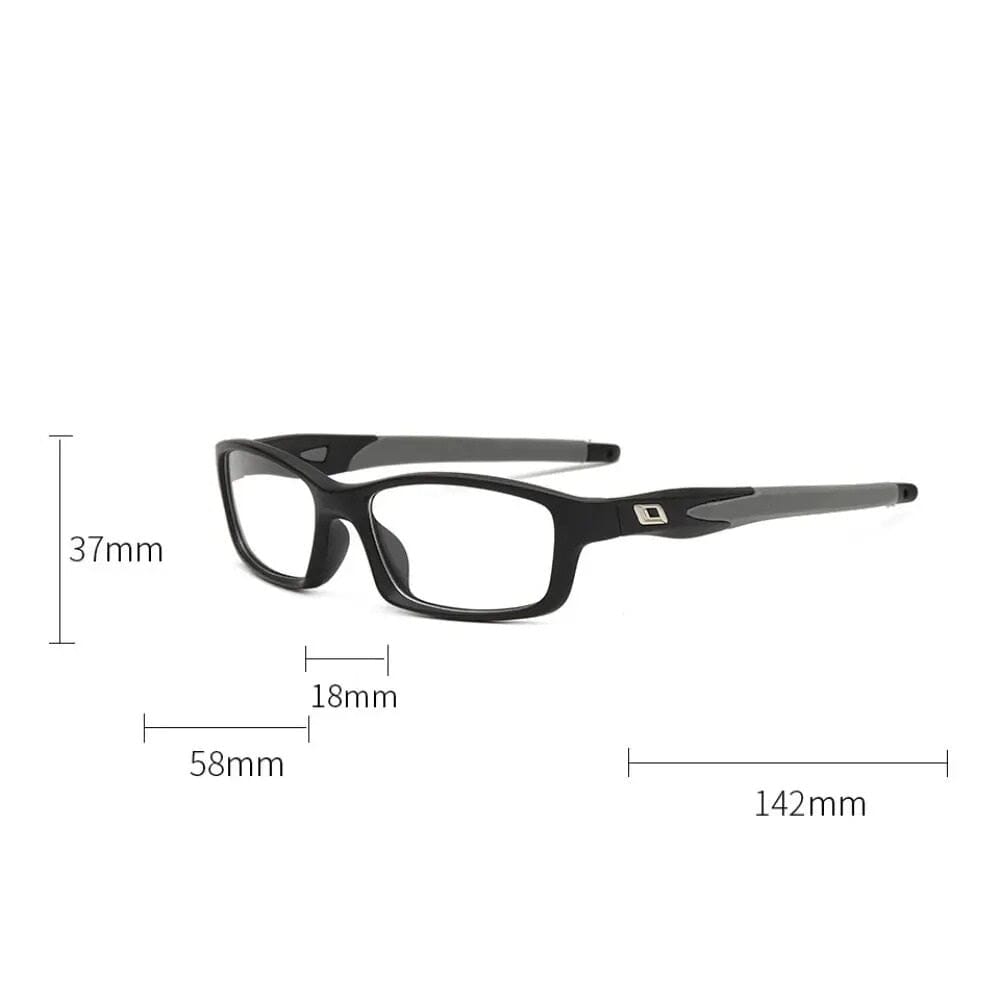 Óculos de Grau de Silicone para Esportes - WKOUT oculos de grau 005 Loja da Dryka 