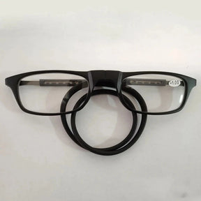 Óculos de Grau Feminino Dobrável - Click Magnetic oculos - click magnetic Loja da Dryka Preto +125 