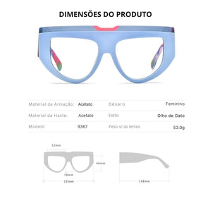 Óculos de Grau Feminino - Fashion Frame oculos de grau fashion frame Loja da Dryka 