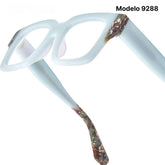 Óculos de Grau Feminino - Fashion Frame oculos de grau fashion frame Loja da Dryka 9288 Matte Azul 