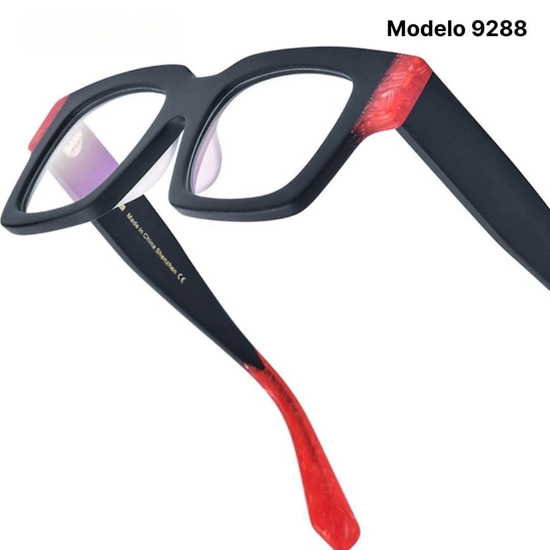 Óculos de Grau Feminino - Fashion Frame oculos de grau fashion frame Loja da Dryka 9288 Matte Preto 