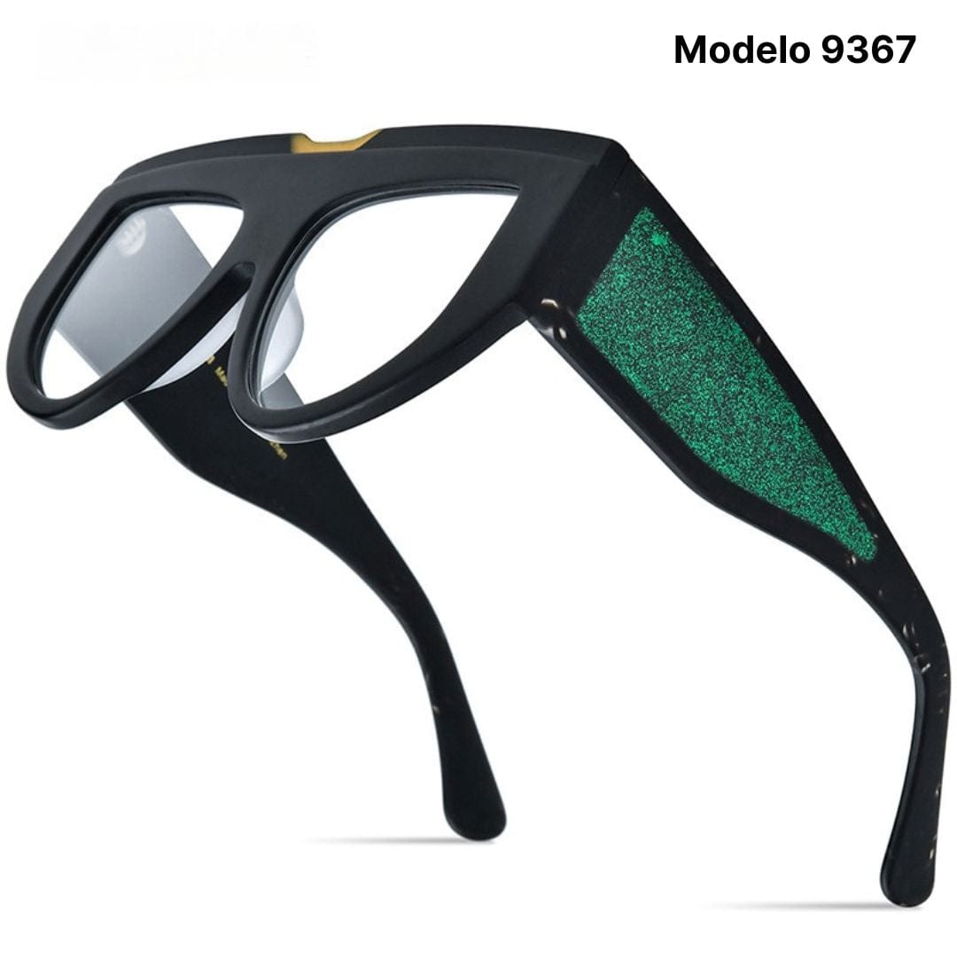 Óculos de Grau Feminino - Fashion Frame oculos de grau fashion frame Loja da Dryka 9367 Matte Preto 