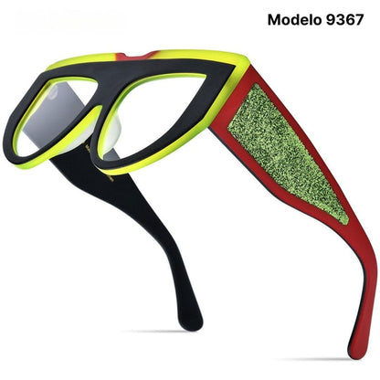 Óculos de Grau Feminino - Fashion Frame oculos de grau fashion frame Loja da Dryka 9367 Matte Verde 