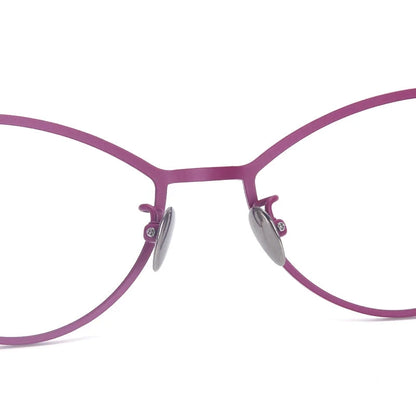 Óculos de Grau Feminino Titânio - Cat MUZZ Óculos de Grau Feminino Titânio - Cat MUZZ Loja da Dryka 