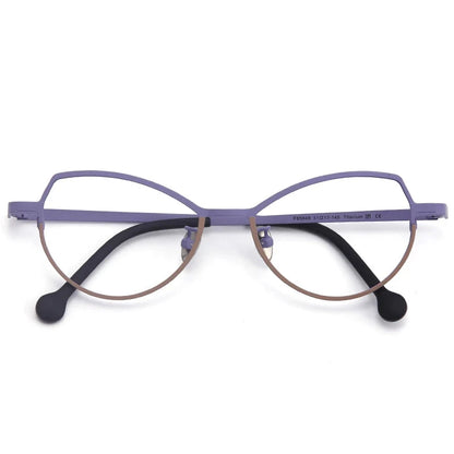 Óculos de Grau Feminino Titânio - Cat MUZZ Óculos de Grau Feminino Titânio - Cat MUZZ Loja da Dryka C3 