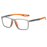 Óculos de Leitura com Proteção Anti Luz Azul - TR90 oculos de grau 004 Loja da Dryka Laranja +150 