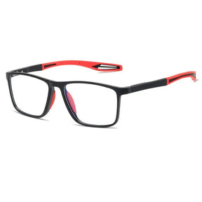 Óculos de Leitura com Proteção Anti Luz Azul - TR90 oculos de grau 004 Loja da Dryka Vermelho +150 