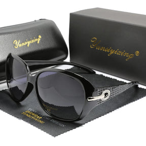 Óculos de Sol Feminino - Butterfly Luxe Loja da Dryka Preto 