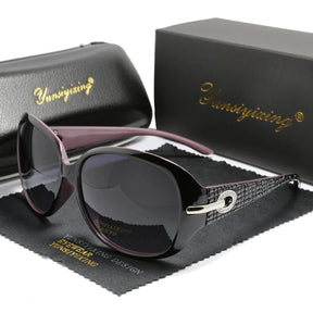 Óculos de Sol Feminino - Butterfly Luxe Loja da Dryka Roxo 