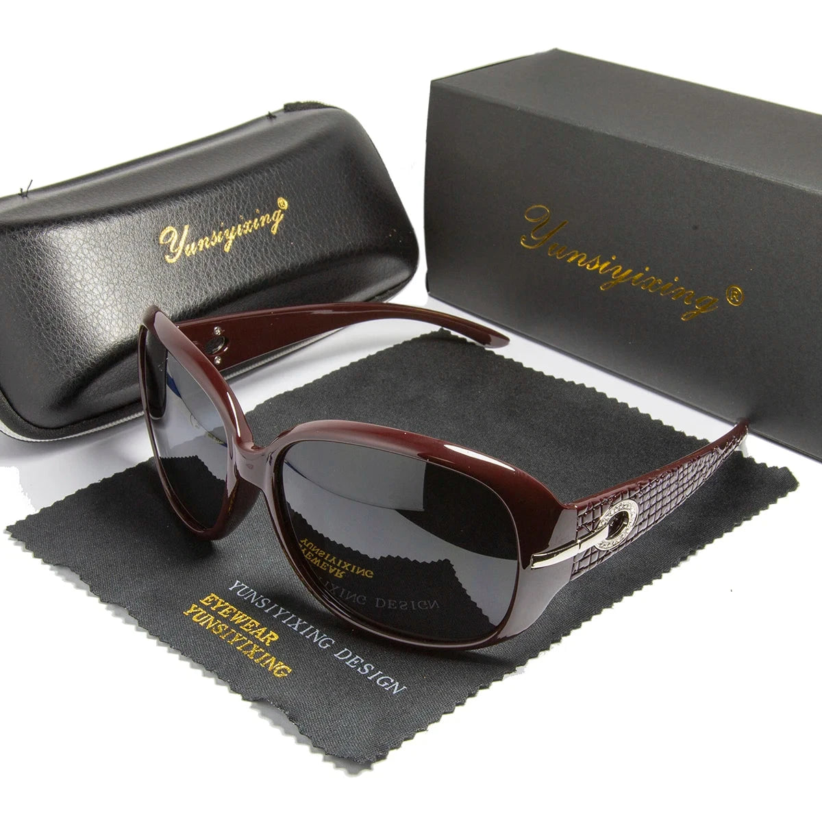 Óculos de Sol Feminino - Butterfly Luxe Loja da Dryka Vinho 