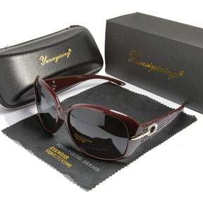 Óculos de Sol Feminino - Butterfly Luxe Loja da Dryka Vinho 