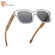 Óculos de Sol Feminino Polarizado - Hu Wood Loja da Dryka Cinza 