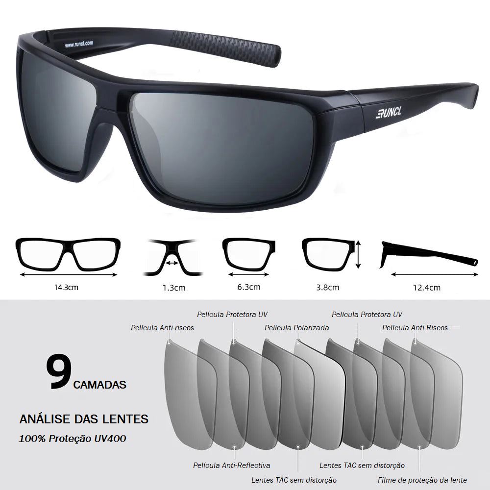 Óculos de Sol Flutuante Polarizado - Floater Vision oculos de sol 012 Loja da Dryka 