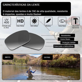 Óculos de Sol Flutuante Polarizado - Floater Vision oculos de sol 012 Loja da Dryka 