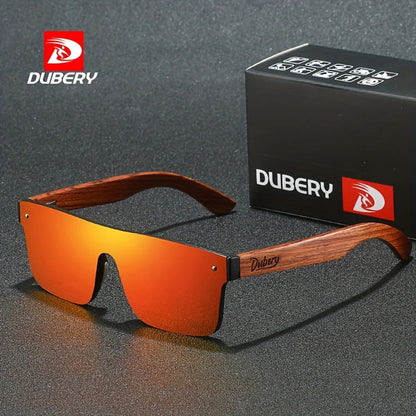 Óculos de Sol Polarizado DUBERY - Wood Face Loja da Dryka 