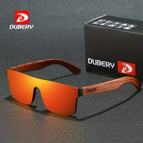 Óculos de Sol Polarizado DUBERY - Wood Face Loja da Dryka 