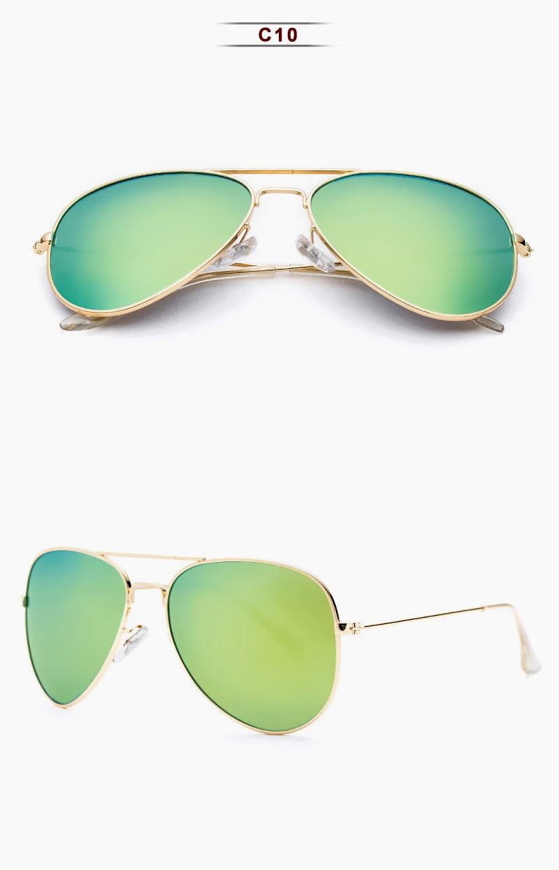 Óculos de sol Polarizado KDEAM- Aviador oculos de sol 002 Loja da Dryka C10 