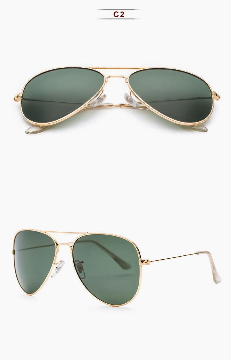 Óculos de sol Polarizado KDEAM- Aviador oculos de sol 002 Loja da Dryka C2 