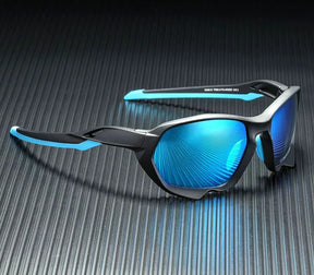 Óculos de Sol Polarizado KDEAM - KD901 Loja da Dryka C5Mirror Ice Blue 