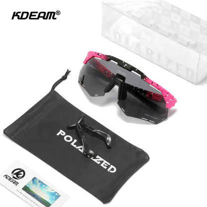 Óculos de Sol Polarizado KDEAM - Speed face Loja da Dryka 