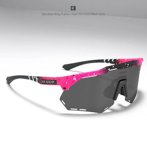 Óculos de Sol Polarizado KDEAM - Speed face Loja da Dryka C8 black 