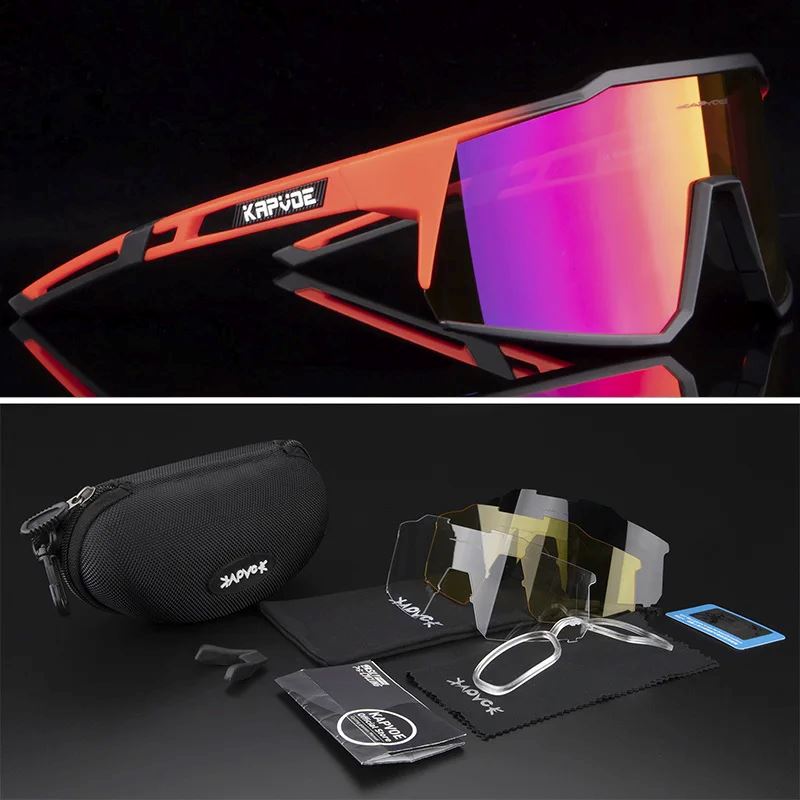 Óculos de Sol Polarizado - Sport Vision oculos de sol 023 Loja da Dryka Vermelha - Rosa 