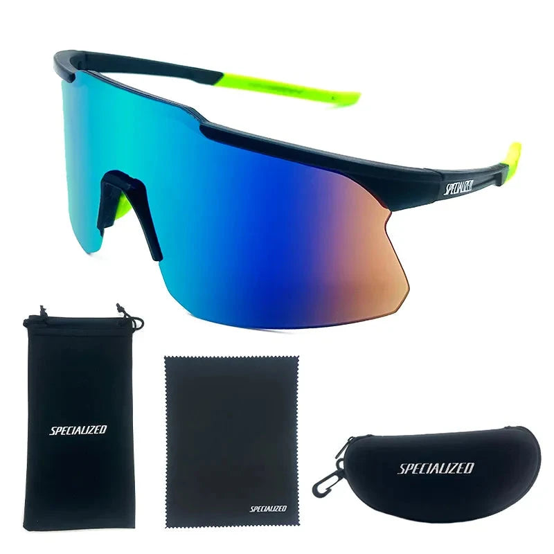 Óculos de Sol Specialized - Polarizado UV 400+ Loja da Dryka Black Blue 