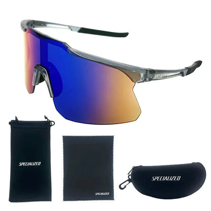 Óculos de Sol Specialized - Polarizado UV 400+ Loja da Dryka Grey Blue 