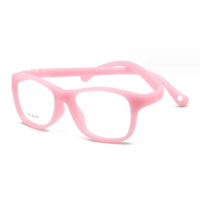 Óculos para Bebês - First Vision oculos de grau 002 Loja da Dryka Rosa 