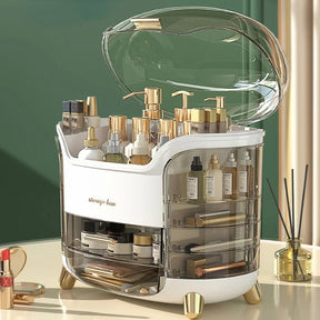 Organizador de Maquiagem e Porta Maquiagem em Acrílico - PAVLOVA decoração 003 Loja da Dryka 