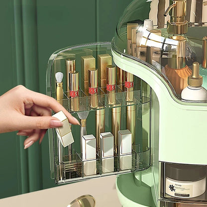 Organizador de Maquiagem e Porta Maquiagem em Acrílico - PAVLOVA decoração 003 Loja da Dryka 