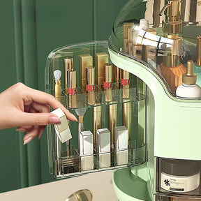 Organizador de Maquiagem e Porta Maquiagem em Acrílico - PAVLOVA decoração 003 Loja da Dryka 