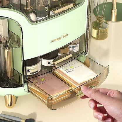 Organizador de Maquiagem e Porta Maquiagem em Acrílico - PAVLOVA decoração 003 Loja da Dryka 