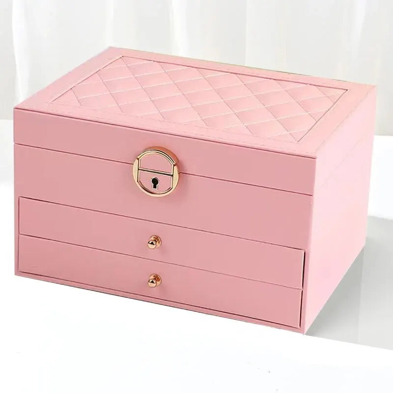 Organizador e Porta Joias Exclusive Loja da Dryka Pink 
