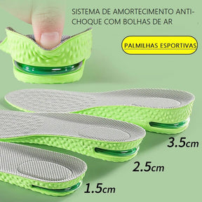Palmilha Ortopédica com Regulagem de Altura - Slim Shoes Bem estar - palmilha altura Loja da Dryka 