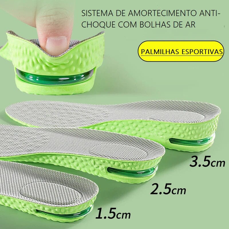 Palmilha Ortopédica com Regulagem de Altura - Slim Shoes Bem estar - palmilha altura Loja da Dryka 