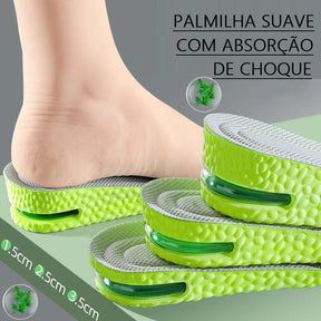 Palmilha Ortopédica com Regulagem de Altura - Slim Shoes Bem estar - palmilha altura Loja da Dryka 