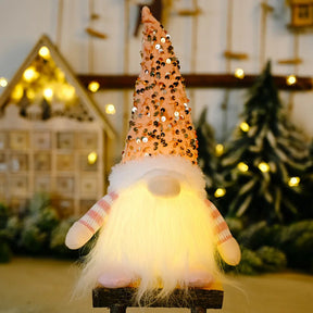 Papai Noel Decorativo Iluminado Natal 002 Loja da Dryka D 