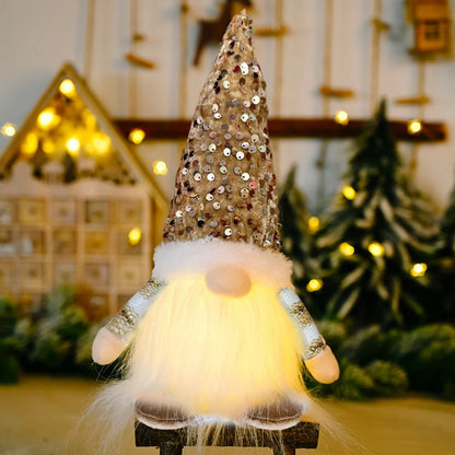Papai Noel Decorativo Iluminado Natal 002 Loja da Dryka F 