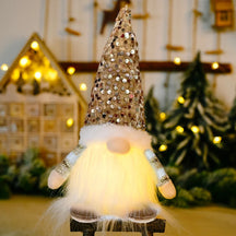 Papai Noel Decorativo Iluminado Natal 002 Loja da Dryka F 