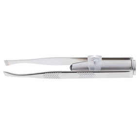 Pinça Aço Inox com LED Integrado beleza 035 Loja da Dryka 