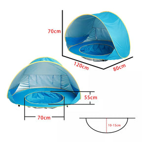 Piscina Tenda Infantil -Baby Beach Loja da Dryka Blue Tents 