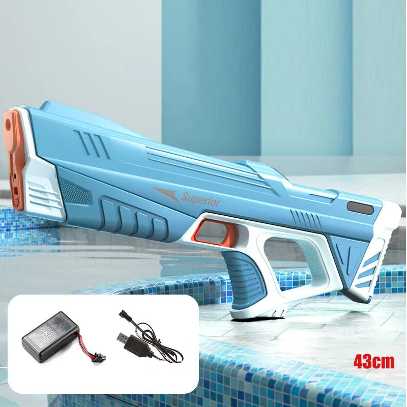 Pistola d'Água Automática Elétrica - Water Shot Loja da Dryka A 